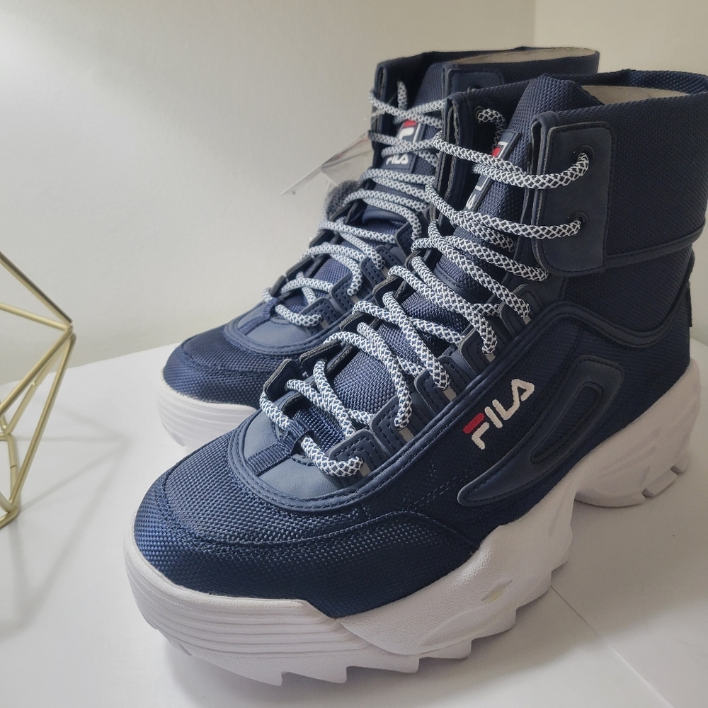 NEW FILA Hiking Ankle Boots with Extreme Support and Spikes